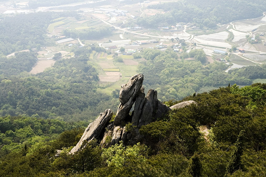 충남 홍성 백월산
