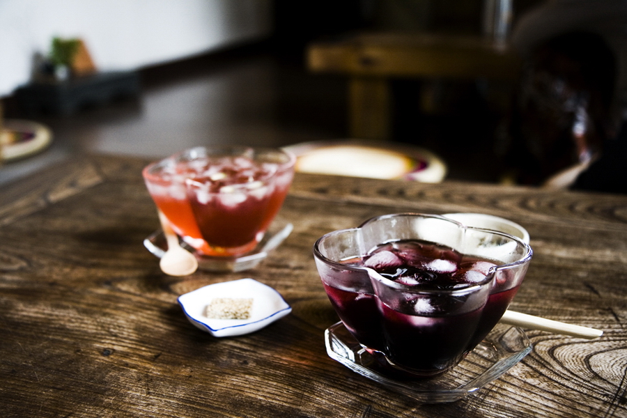 전통 차 티타임